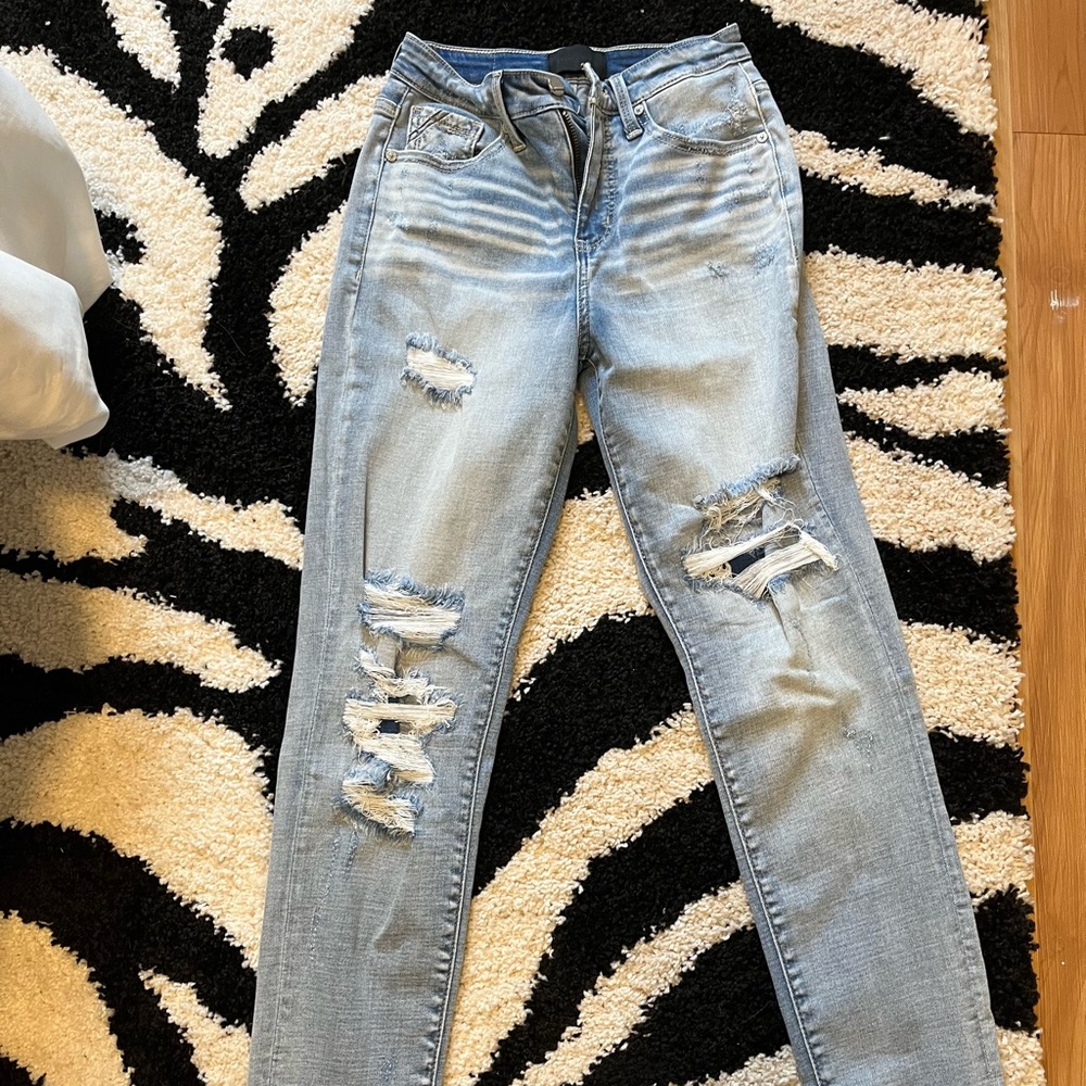 Buckle Black mom Jean